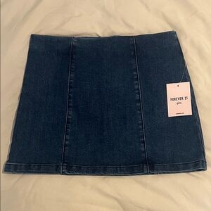 Forever 21 Dark Blue Mini Skirt